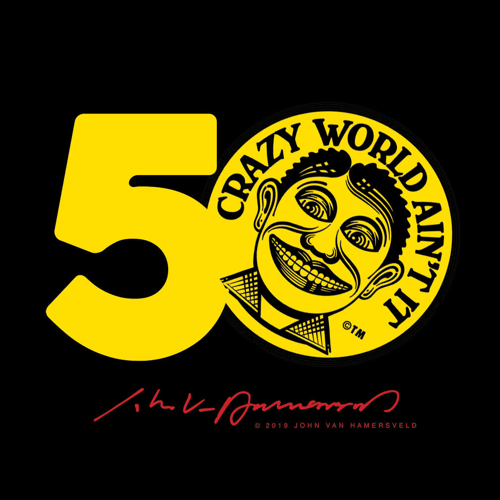 John van Hamersveld's 'Crazy World Ain't it' turns 50 - Worn Free