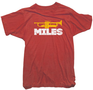 Miles Davis T-Shirt - Trumpet Logo Tee