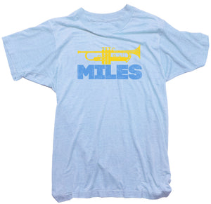 Miles Davis T-Shirt - Trumpet Logo Tee