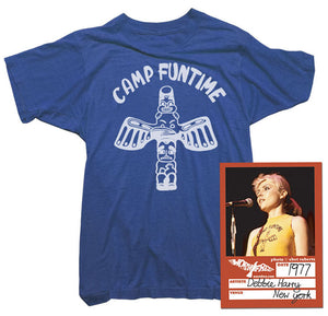 Blondie T-Shirt worn by Debbie Harry, Camp Funtime Tee. - Worn Free