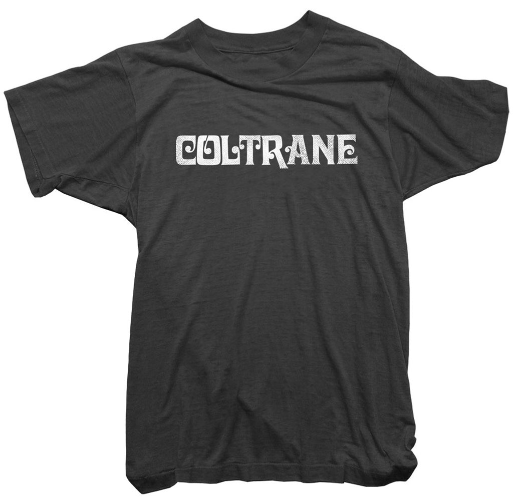 John Coltrane T-Shirt - Coltrane Vintage Font Tee