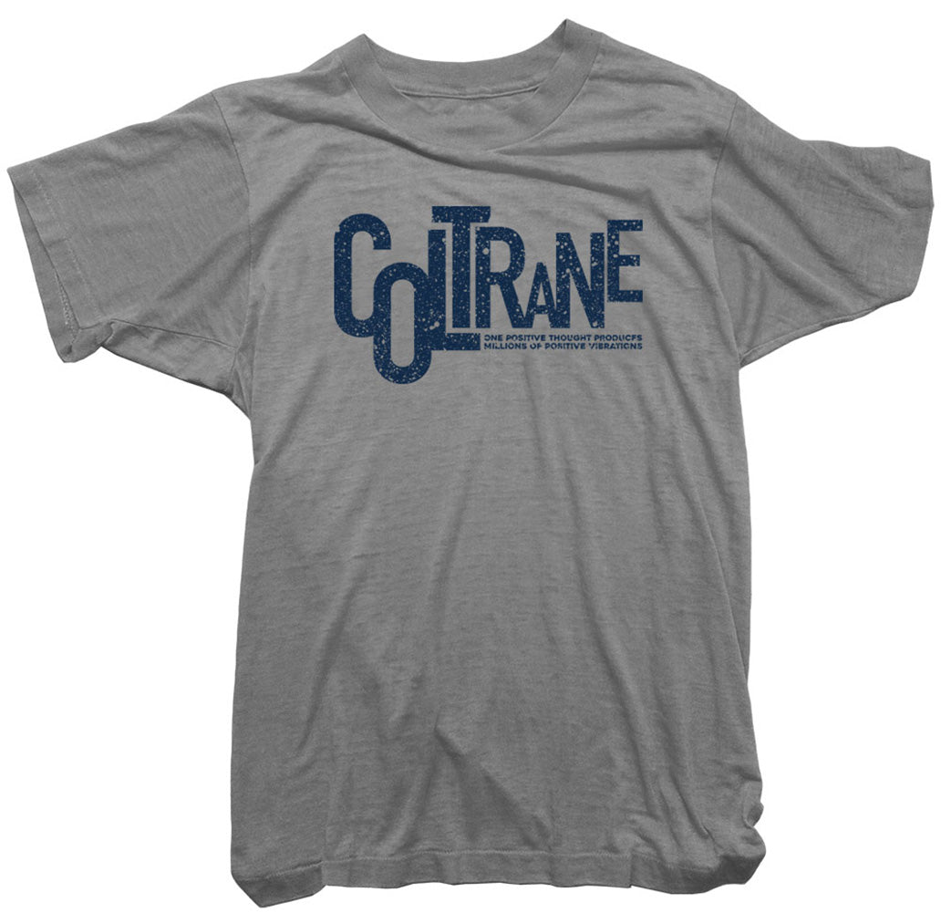 John Coltrane T-Shirt. Positive vibrations Jazz tee. - Worn Free