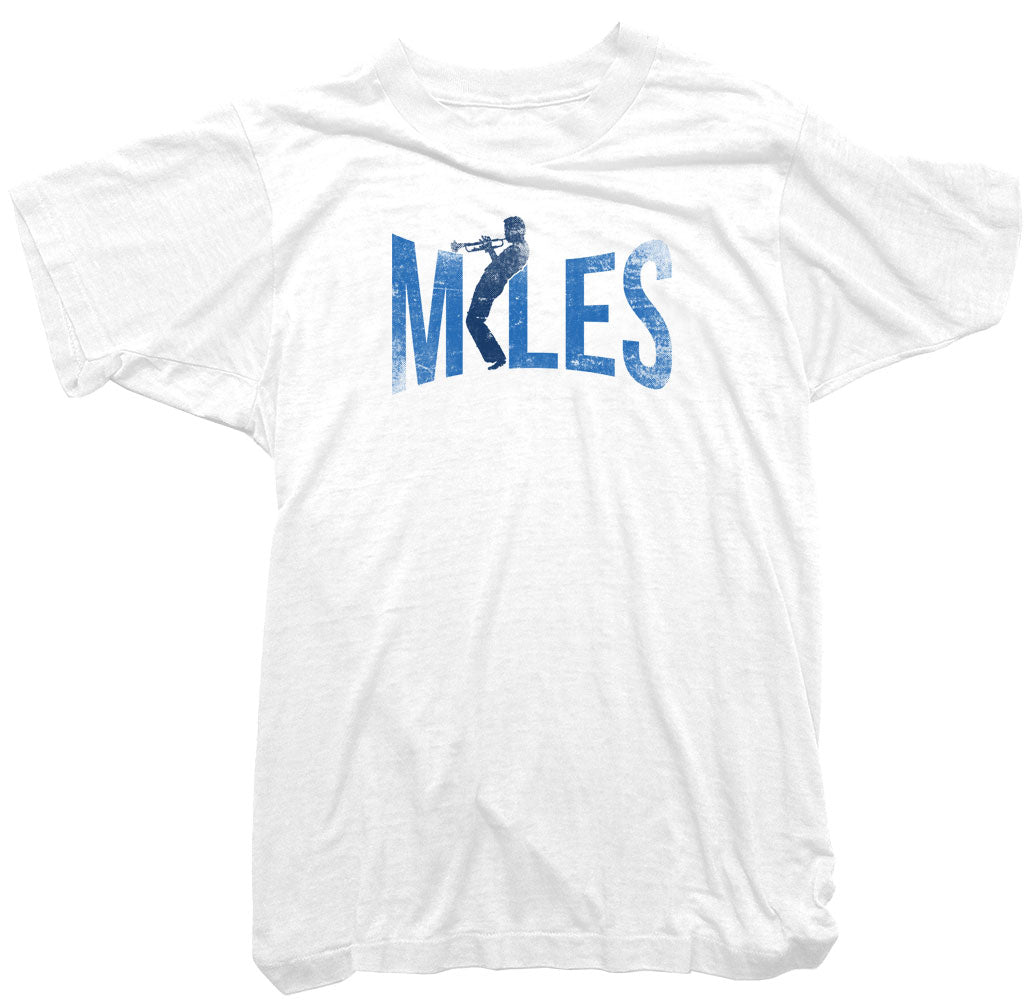 Miles Davis T-Shirt. Miles Stretch Logo Tee. - Worn Free