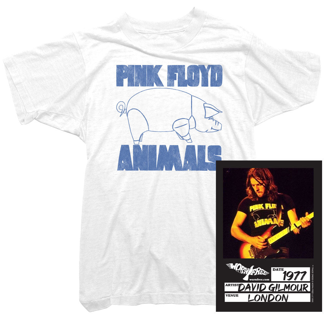 Pink Floyd T-Shirt. Animals worn David Gilmour. - Worn Free