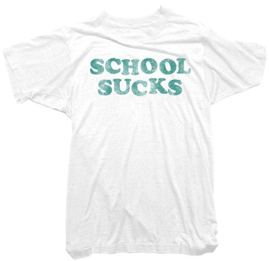 Worn Free T-Shirt. Vintage School Sucks Tee Large / Gray / Kids