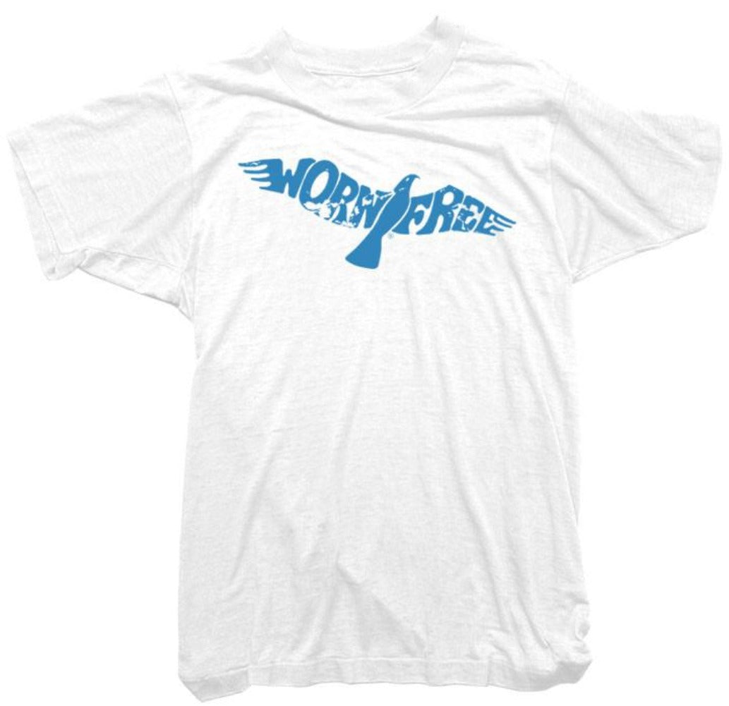 Shirt with bird store logo